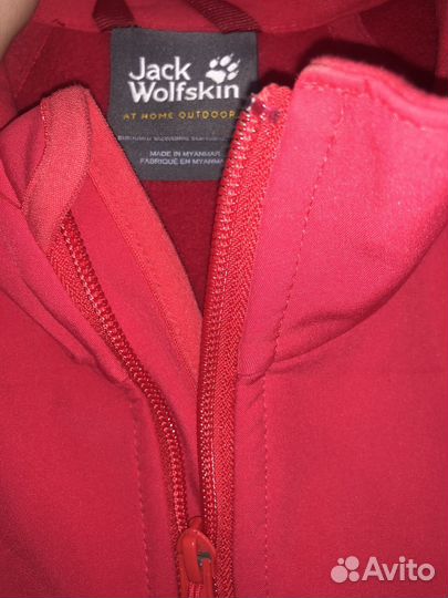 Флисовая кофта jack wolfskin