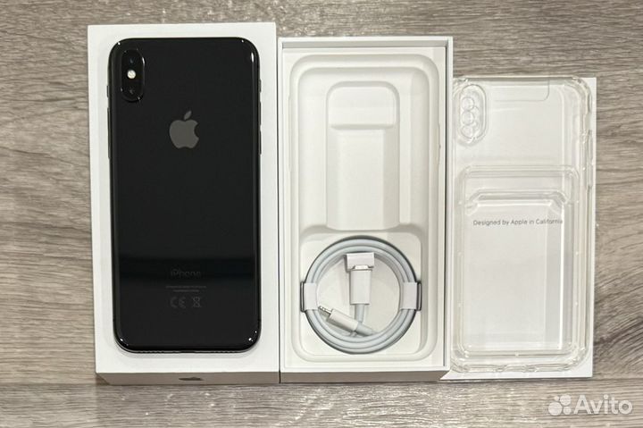 iPhone X, Space Gray, 64GB (84 акб, Sim)