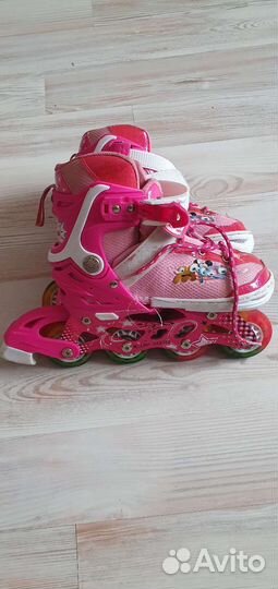 Роликовые коньки детские раздвижные