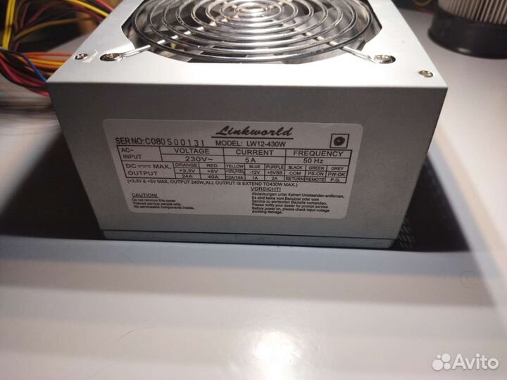 Блок питания 430w