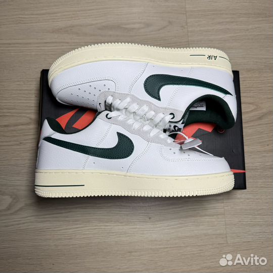 Кроссовки Nike Air Force 1 White/Green 41-46 EU