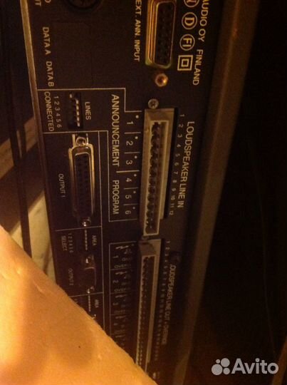 Усилители трансляционные audico