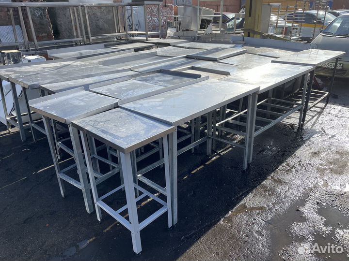 Столы мойки шпильки котломойки стеллажи из нерж