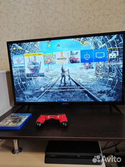 Sony Ps4 500gb + игры