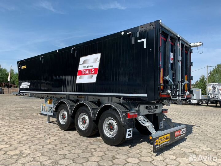 Полуприцеп зерновоз Zaslaw 50 м3, 2023