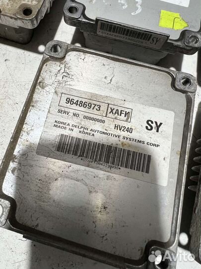 Эбу мозги Лачетти Ланос Aveo Т250 f16 d3 1