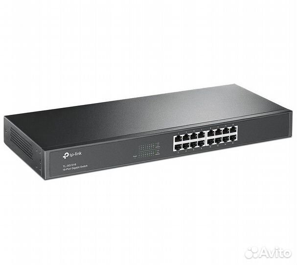Коммутатор TP-Link TL-SG1016 неуправляемый