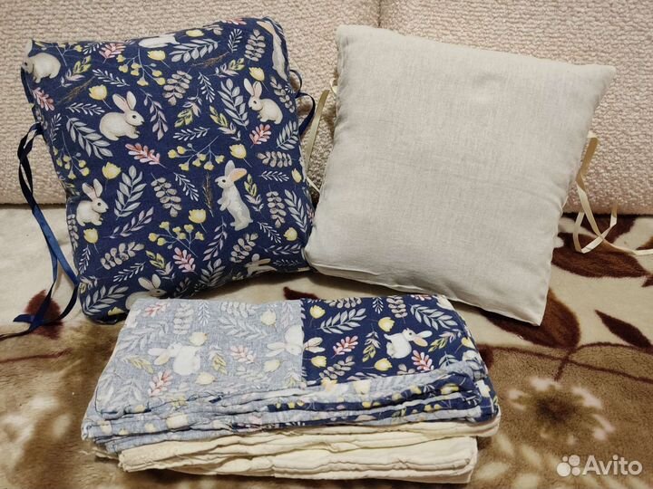 Бортики в детскую кроватку