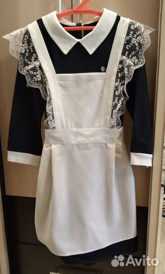 Школьные платья, фартук,134-146см