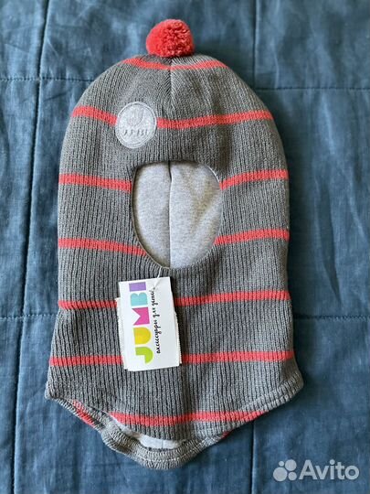 Шапка шлем для мальчика новая 44-46 размер