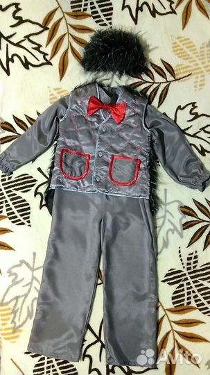 Новогодний костюм ежа
