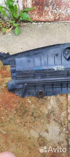 Кожух радиатора mercedes w212, w207
