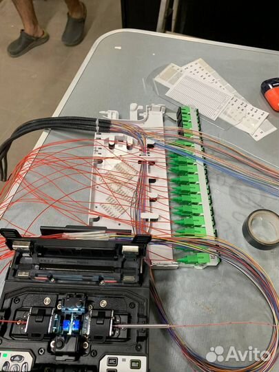 Установка видеонаблюдения, сварка волс