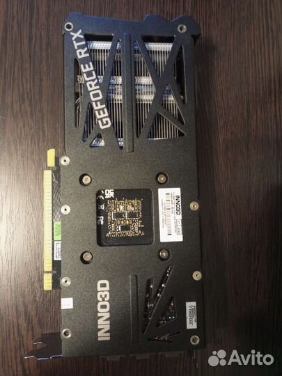 Видеокарта Inno3D GeForce RTX 3050 twin X2 8гб