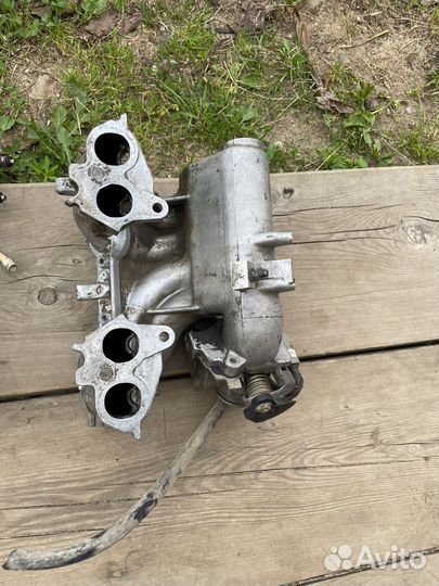 Дросель с коллектором ваз 2114