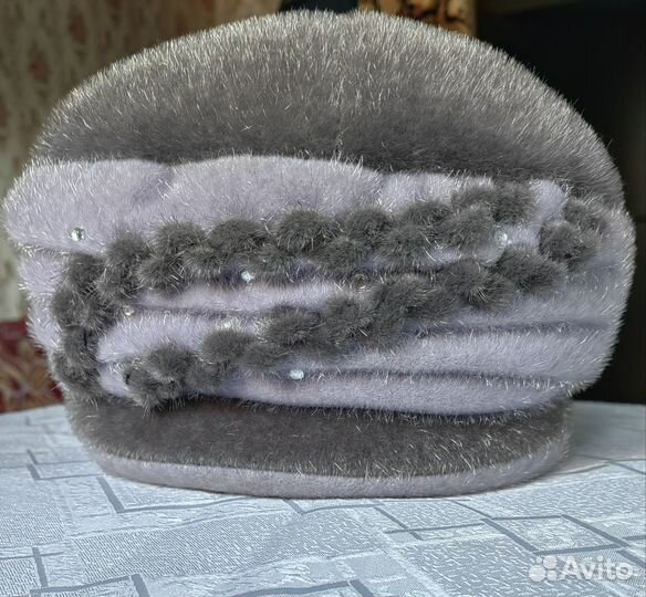 Шапка зимняя женская