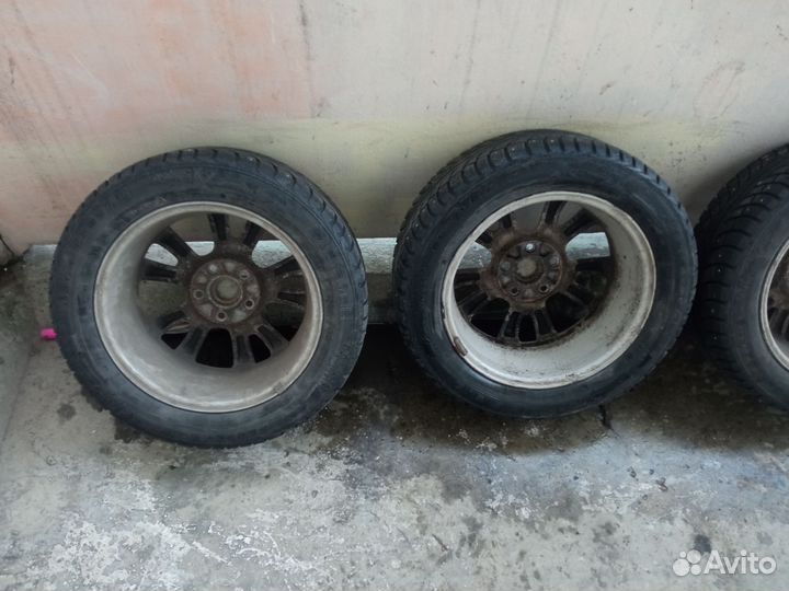 Колеса Мазда 3 в сборе зимние оригинал