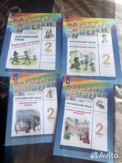 Набор тетрадей по английскому 2 класс