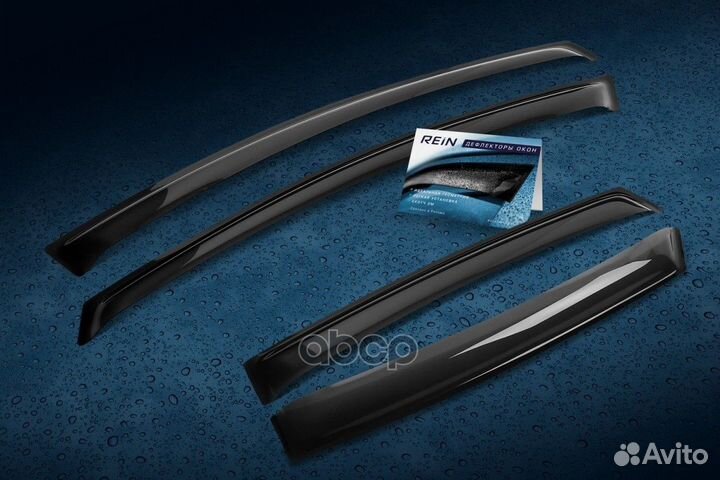 Reinwv500 дефлектор окон накладной скотч 3M 4ш