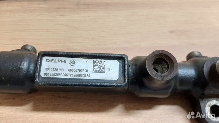 Рампа топливная 2.7л дизель Саньенг Рекстон-2, 09г