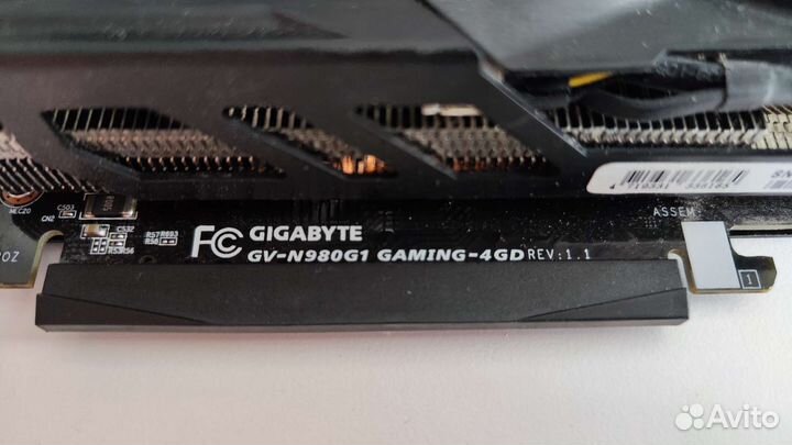 Видеокарта Gigabyte GTX 980