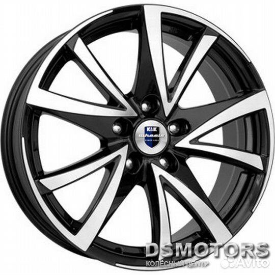 Диски Игуана 6.5/16 5x114.3 ET50 d66.1 алмаз чёрны