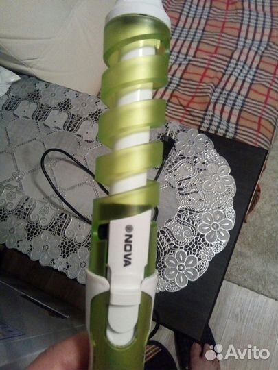 Спиральная плойка для волос nova - NHC-5322