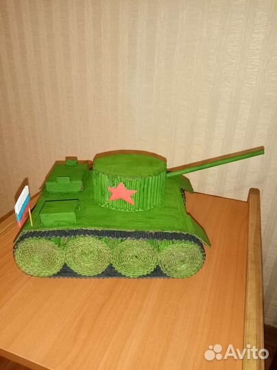 Патриотические поделки. Танк. Пасха