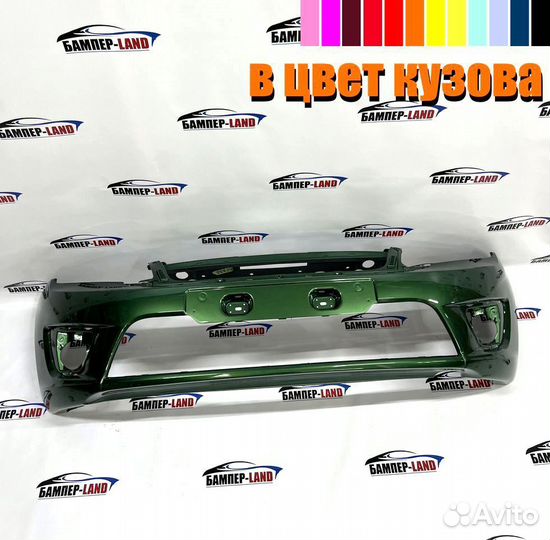 Бампер передний LADA granta Лифтбек Новый Любой цв