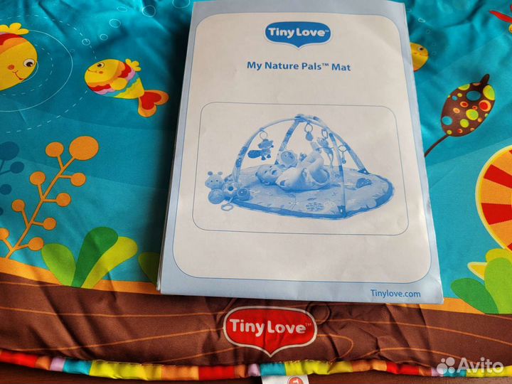 Развивающий коврик tiny love лесное озеро