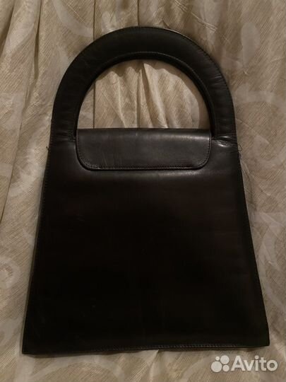 Сумка винтаж натуральная кожа Charles Jourdan
