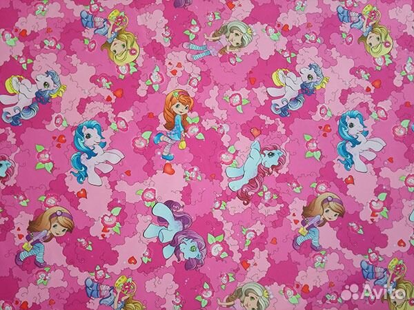 Мебельная ткань Велюр детский