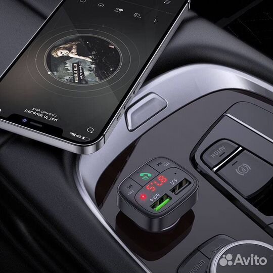 Автомобильный FM трансмиттер Hoco E59