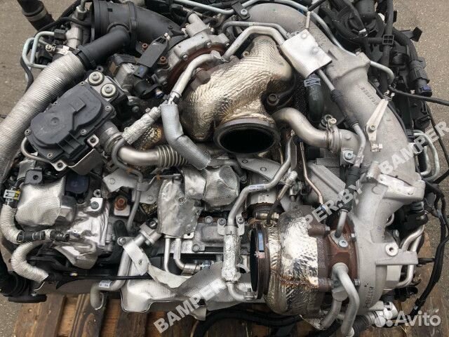 CZA Двигатель к Audi Q7, 2018 г. 4.0 л, дизель, АК