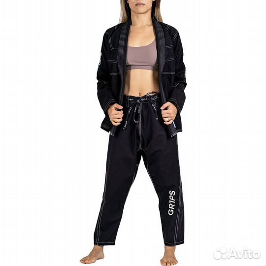 Кимоно для бжж женское gr1ps Leo Cor (черный, F1)