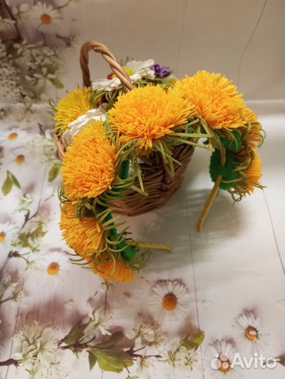 Ободок одуванчики