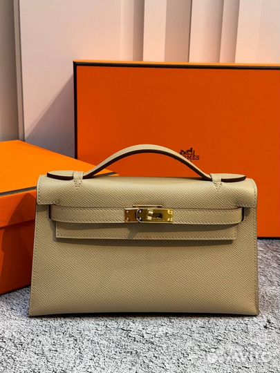 Сумка Hermes kelly pochette ручная