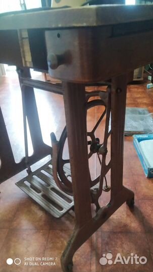 Швейная машинка ножная пмз им. калинина