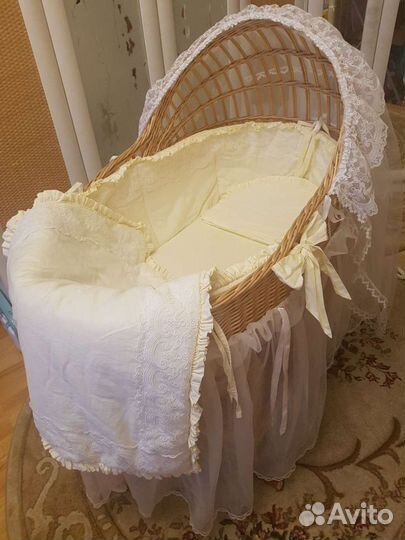 Люлька колыбель плетеная