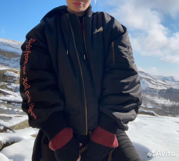 Винтажный бомбер vetements