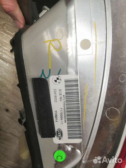 Фара bmw x6 правая задняя