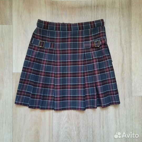 Школьная форма для девочки (жилет+юбка+брюки+блузк