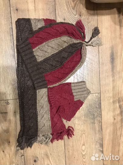 Женский шарф и шапка