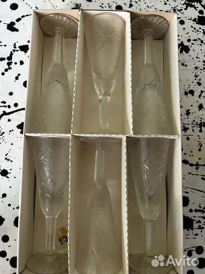 Советские рюмки хрусталь