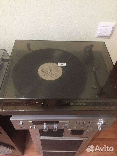 Виниловый проигрыватель радиотехника эп102