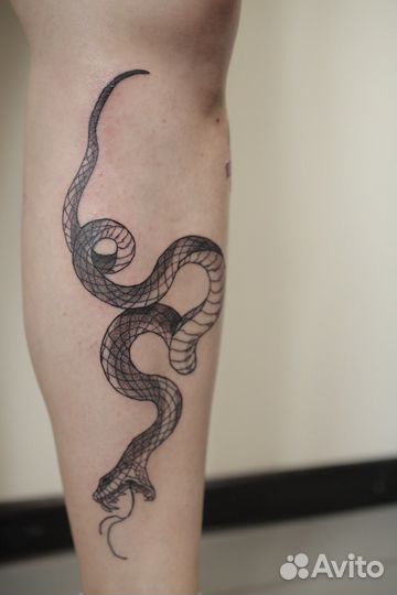 Татуировка в графике и японии