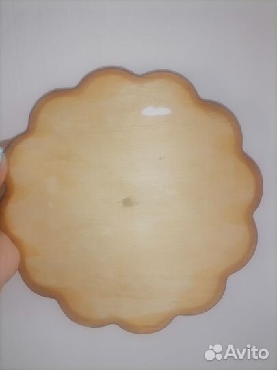 Картина/Панно на срезе дерева из каменной крошки