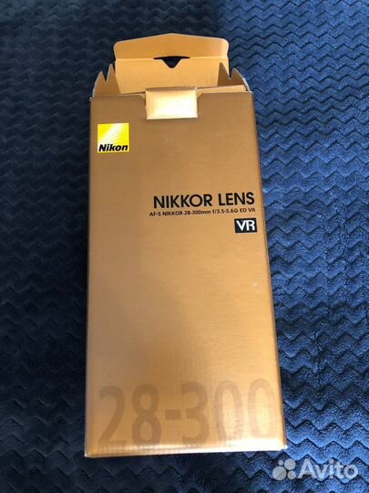 Объектив nikon nikkor lens 28-300