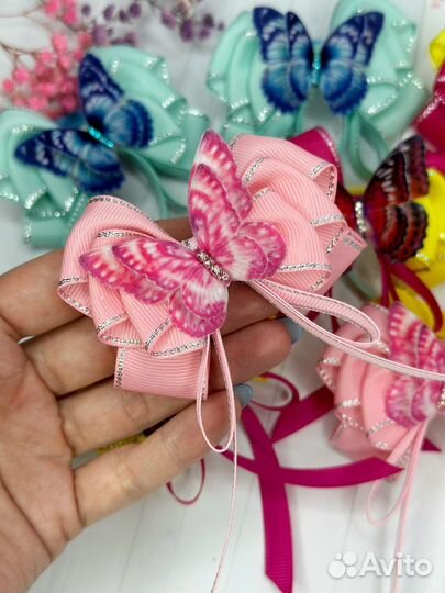 Бантики резинки для волос