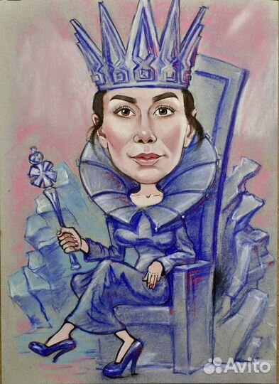 Шарж по фото. Подарок